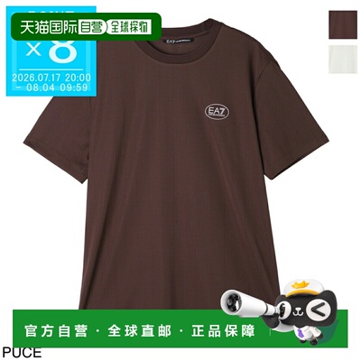 日本直邮Emporio Armani EA7 男士圆领T恤 7m000041 af13916 ua00