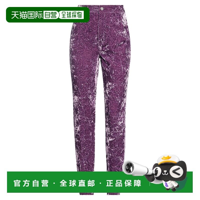 1h可退 香港直邮潮奢 Saint Laurent 圣罗兰 女士 休闲长裤