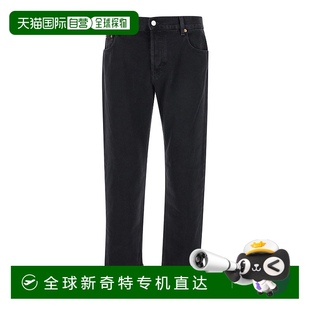 香港直邮潮奢 古驰 1h可退 Gucci 796483XDC 男士 腰带环牛仔长裤