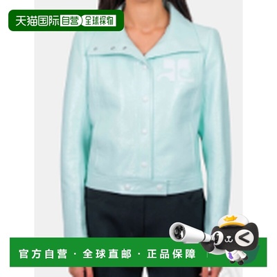 1h可退 香港直邮Courreges 女士 Veste vinyle reedition 夹克 22