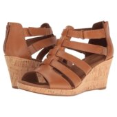 浅口圆头真皮休闲透气百搭女鞋 美国直邮Rockport乐步女士时装 单鞋