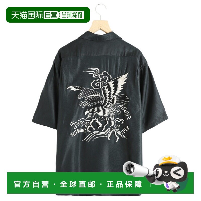 日本直邮Toyo Enterprise GOLD: ACETATE 短袖 SUKA 衬衫“EAGLE