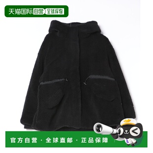 羊羔毛连帽夹克 1h可退 宽松短款 女装 双口袋设计 日本直邮VICKY