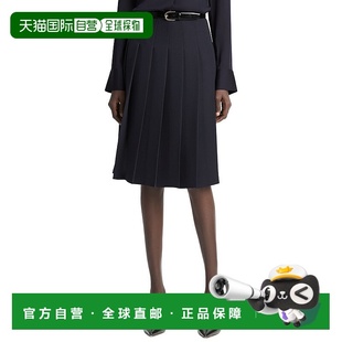 blue 自营Vince Skirt Short 美国奥莱直发半身裙中裙 Pleated