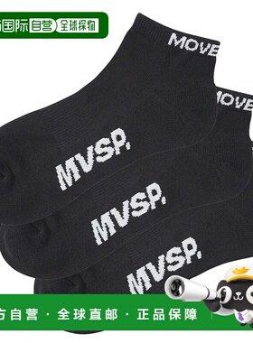 日本直邮DESCENTE-后裔袜子袜子直角3P袜子踝st5sso01u bk00：黑