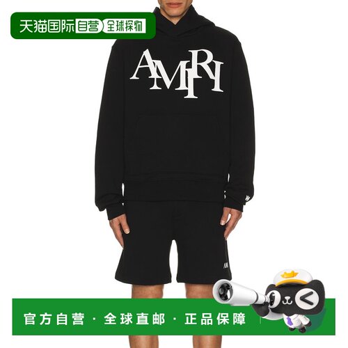 香港直邮AMIRI/Staggered男士卫衣