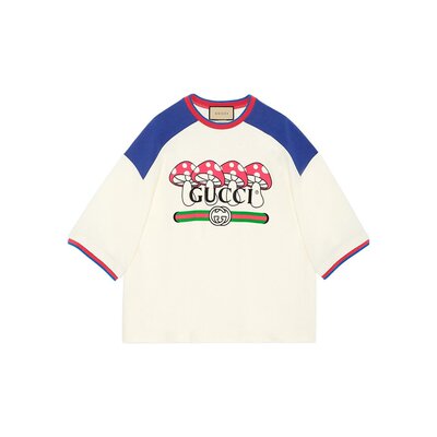 Gucci 圆领短袖T恤 753307XJFT1