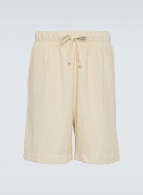 潮奢 Burberry 巴宝莉 男士 徽标棉质短裤 001302