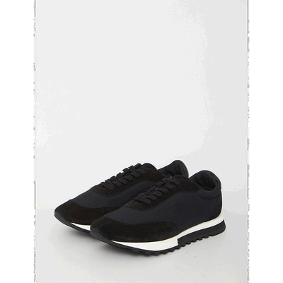 1h可退 香港直邮THE ROW 女士休闲鞋 F1284L25W255BLBL SS2024 黑