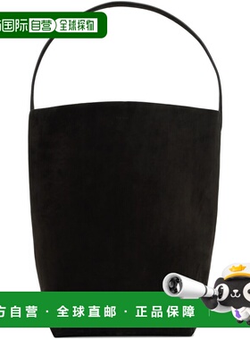 1h可退 香港直邮潮奢 The Row 女士 黑色大号 N/S Park 托特包 W1