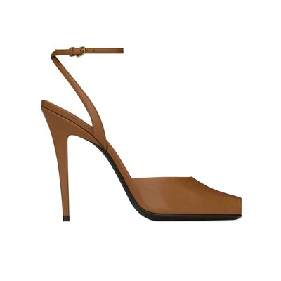 Saint Laurent LA SCANDALE高跟凉鞋 806048AACSQ