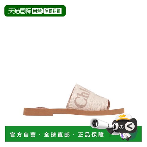 香港直邮CHLOÉ 女士凉鞋 C23U188EF26YBLUSHYBEIGE CO 棕色
