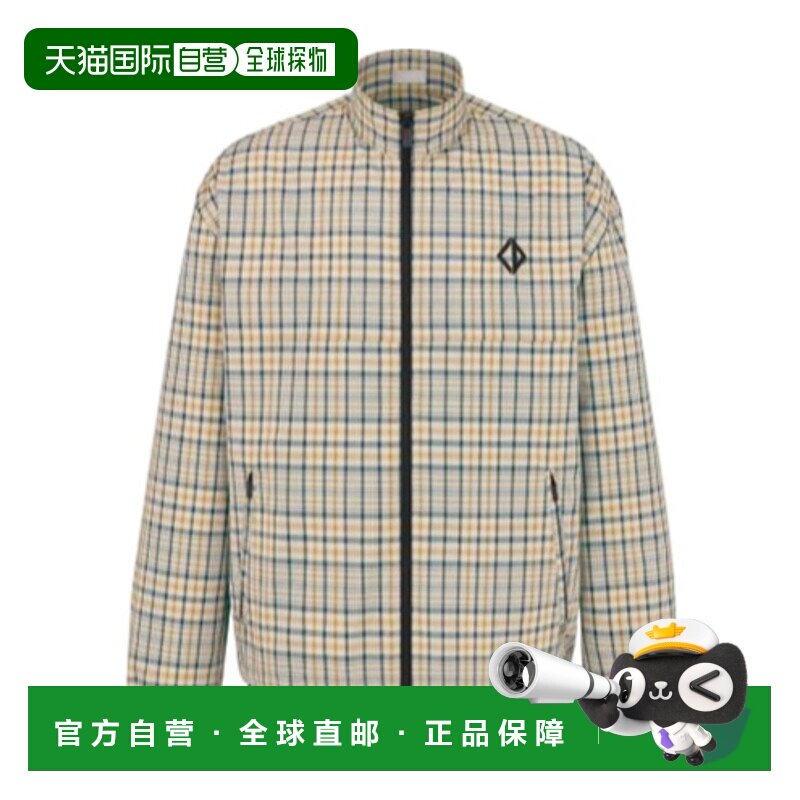香港直邮Dior 格纹技术面料夹克 593C511A6523迪奥