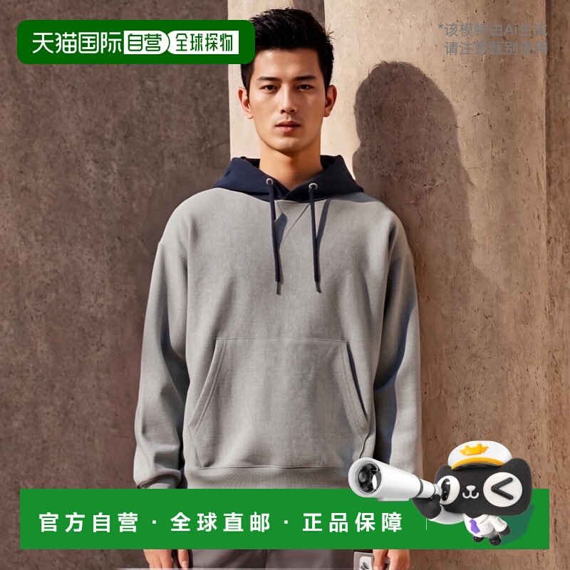 韩国直邮YALE秋冬新款韩版小熊校园日常复古卫衣男女同款YEW1HD30