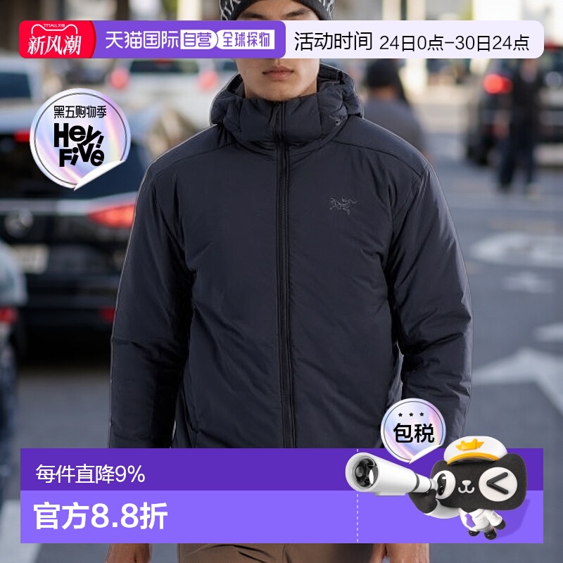 韩国直邮Arcteryx始祖鸟Atomheavyweight连帽棉服冲锋衣