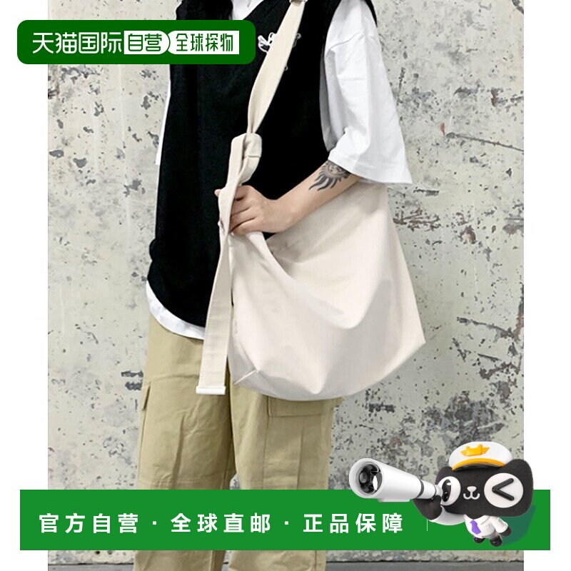 日本直邮florge 可收纳A4纸张的单手轻量打结单肩包 FL8218AW0089