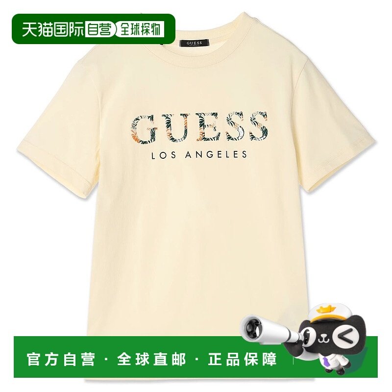 日本直邮Guess UNI S/Slv Tee Shirt半袖T恤 [GU1432EM31231]