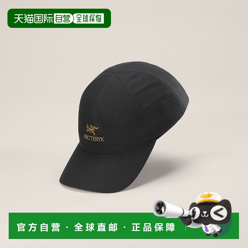 自营1h可退 欧洲直邮ARC TERYX/始祖鸟 男女通用黑色涤纶帽子新款