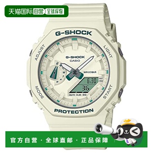 【日本直邮】G Shock卡西欧 手表 女款简洁小巧 白色GMA-S2100GA-