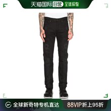 16J1056894 男士 001 黑色印花牛仔裤 香港直邮GIVENCHY