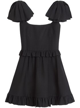 VALENTINO 女士连衣裙 6B3VAER51CF0NO SS2025 黑色