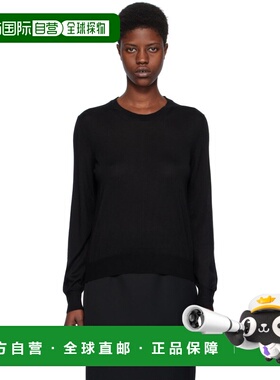 1h可退 香港直邮潮奢 The Row 女士 黑色 Islington 毛衣 5578Y49