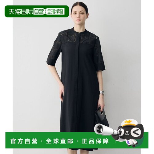 日本直邮ONWARD集团 ICBVi/Ny轻质塔夫绸刺绣连衣裙