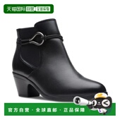 美国直邮 Kaylie Clarks 1小时内可退 Emily 女士短靴女鞋