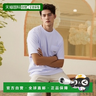 口袋T恤 重磅纯棉短袖 1027390900001 男士 日本直邮CAHLUMN