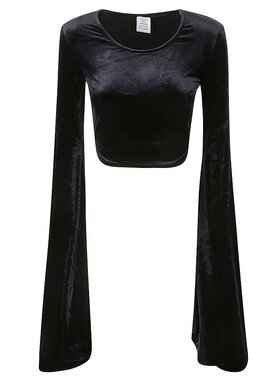 VETEMENTS 女士衬衫 UE64TO900BBLACK