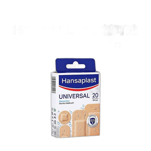 欧洲直邮Hansaplast汉莎疏水透气创可贴20片(4种不同尺寸)/盒