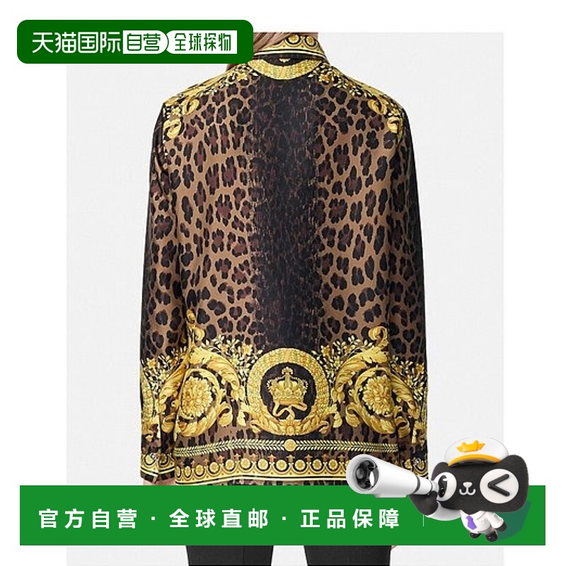 1h可退 香港直邮VERSACE 女士衬衫 10013601A124795N440长袖