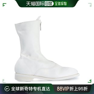 CO00T 310 HORSEFG SOFT 香港直邮GUIDI 白色女士中筒靴