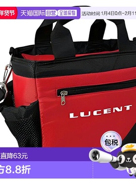 日本直邮LUCENT 包袋冷藏包红色尼龙小物件杂货穿戴配件网球 XLB3