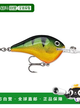 【日本直邮】Rapala乐伯乐 路亚鱼饵DIVES-TO 5cm 12g黄/绿DT08P
