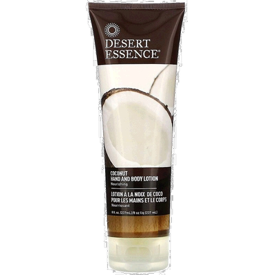 香港直邮Desert Essence沙漠精华椰子润肤乳水润保湿237ML正品