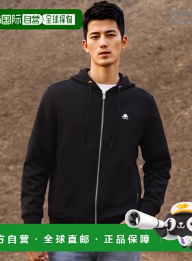 香港直邮MOOSE KNUCKLES 男士卫衣 M32MS600292 CO 黑色 classic