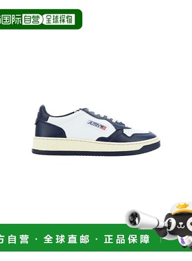 1h可退 香港直邮AUTRY 男士 Medialist 低帮运动鞋 AULMWB04WHTBL