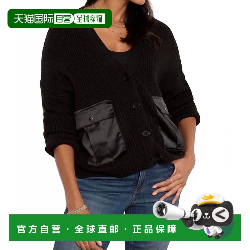 自营sanctuaryTrend Setter Cardigan In Black - black 美国奥莱