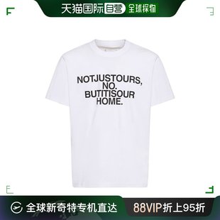 图案棉质T恤 男士 Sacai 香港直邮潮奢