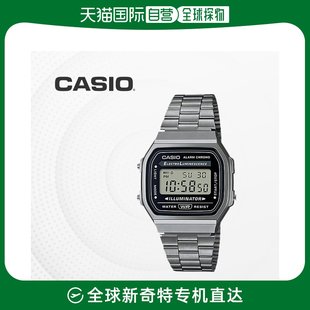 智能腕表 韩国直邮Casio A168WGG 金属 腕表 情侣手表 复古 时尚