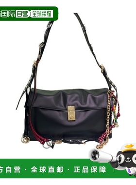 香港直邮PRADA 女士斜挎包 1BD3792C6AVOO6F0002 CO 黑色 翻盖单