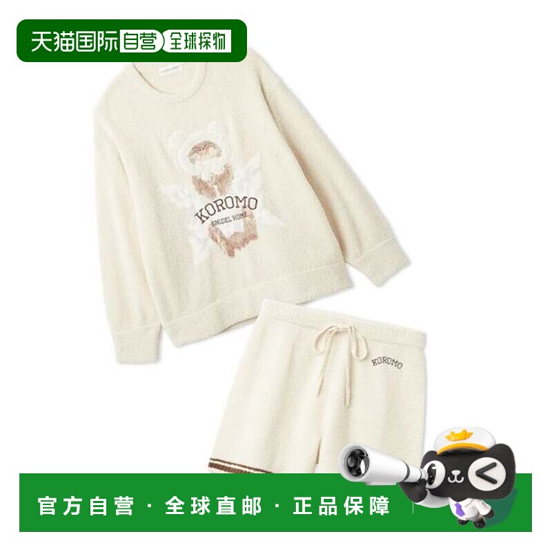 日本直邮SNIDEL HOME 针织上衣短裤套装 IVR图片