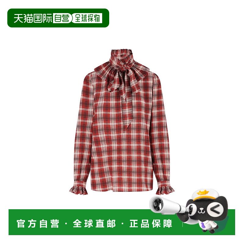 香港直邮SAINT LAURENT 女士衬衫 839835Y3J756932AI25 AW2025