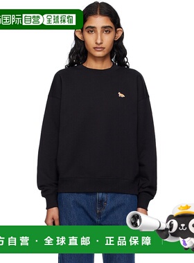 1h可退 香港直邮潮奢 MAISON KITSUNE 女士 黑色 Baby Fox Comfor