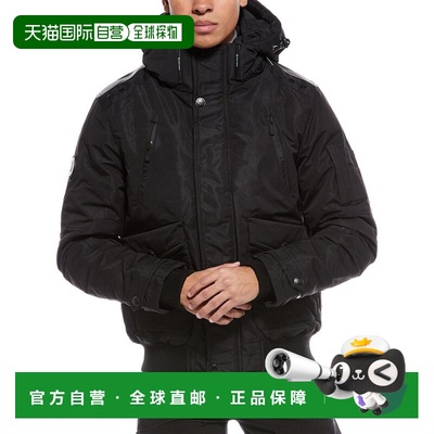 自营Point Zero Black Bomber Coated Taslan Coat - black 美国