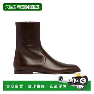 1h可退 香港直邮Khaite 拉链短靴 F1106992