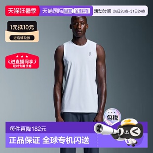 日潮跑腿ON昂跑 男士 Core Tank 运动背心 Black XS 1me1076吊带