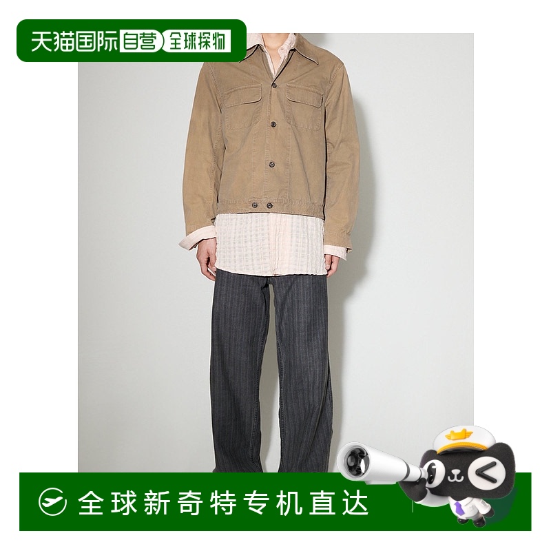 1h可退 香港直邮OUR LEGACY 男士夹克 M2242MD SS2024 棕色 长袖