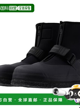 日本直邮Shimano Cut Felt Tabi 中号圆形 M 黑色 FT-044X新款